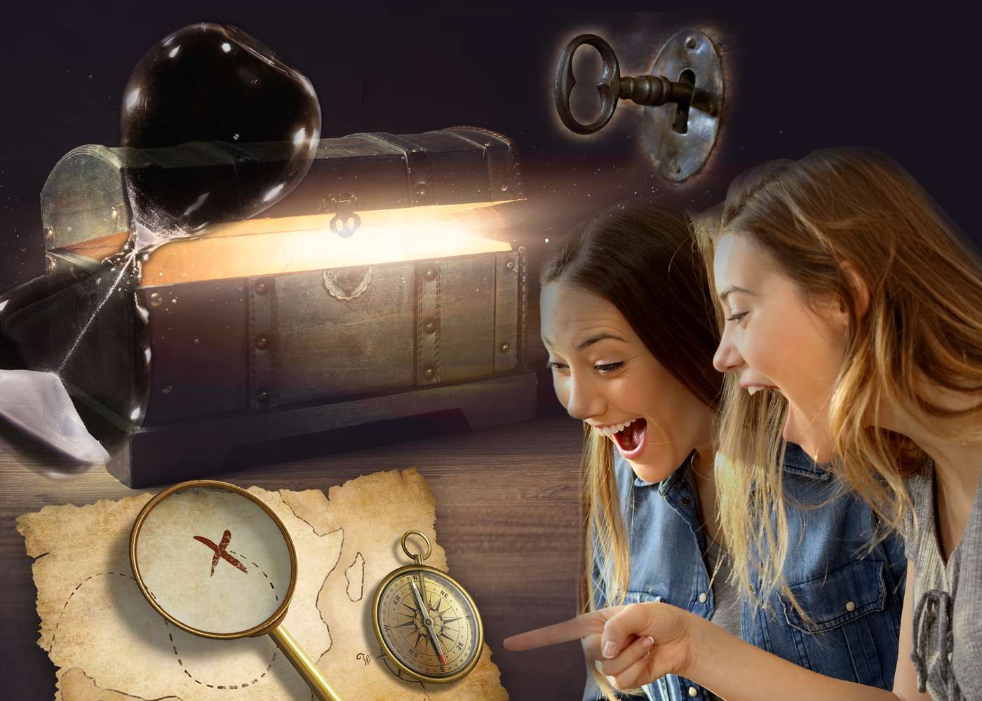 חדר בריחה לילדים ומשפחות: האוצר הסודי